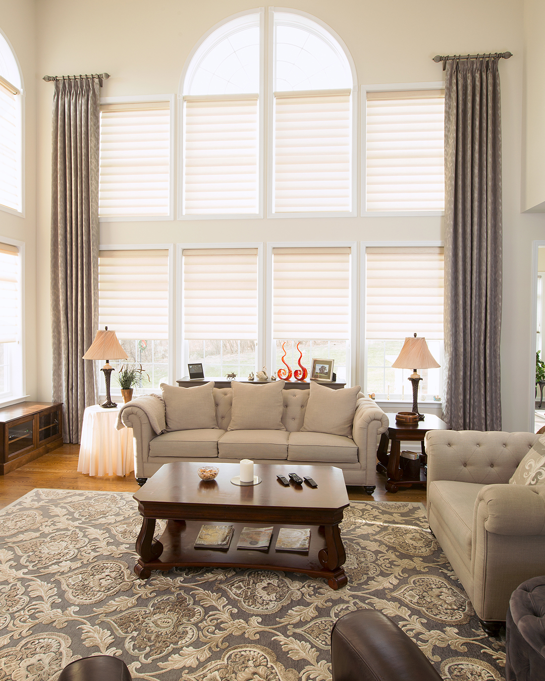 How To Design Two-Story Window Treatments